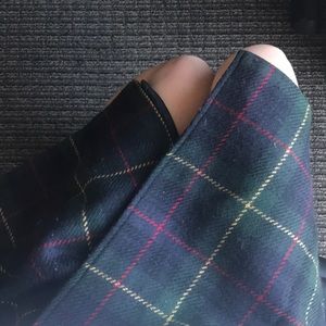 Talbots Tartan Plaid Wrap Skirt